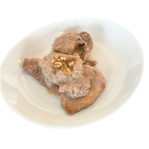 Scaloppine mascarpone e noci